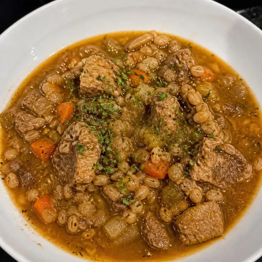 Lamb and Barley Stew
