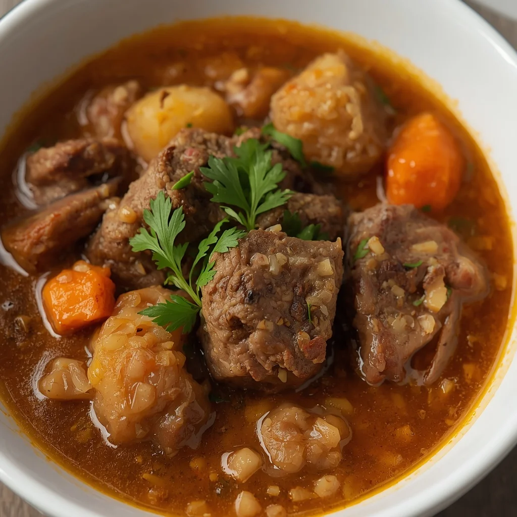Lamb and Barley Stew