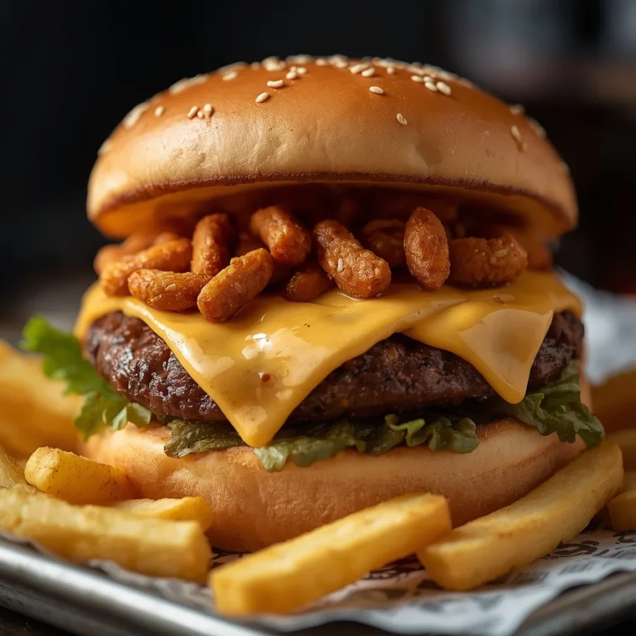 Loaded Cheeseburger Fries