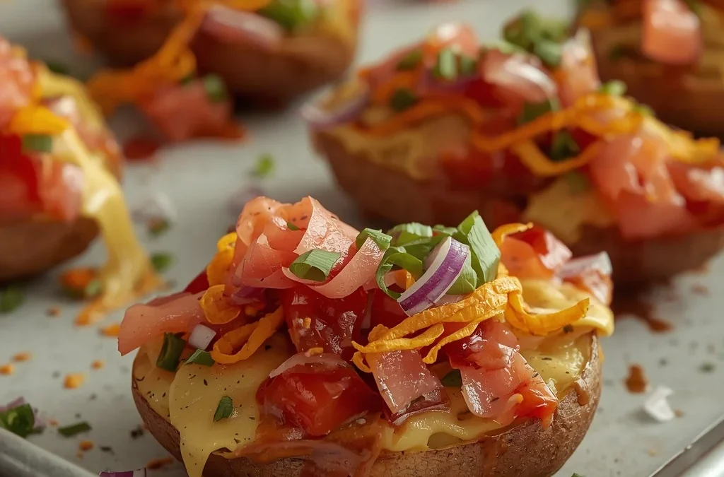 Loaded Nacho Potato Skins