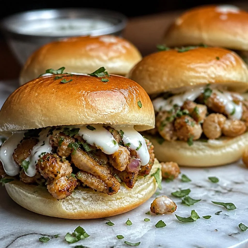 Mini Shawarma Sliders