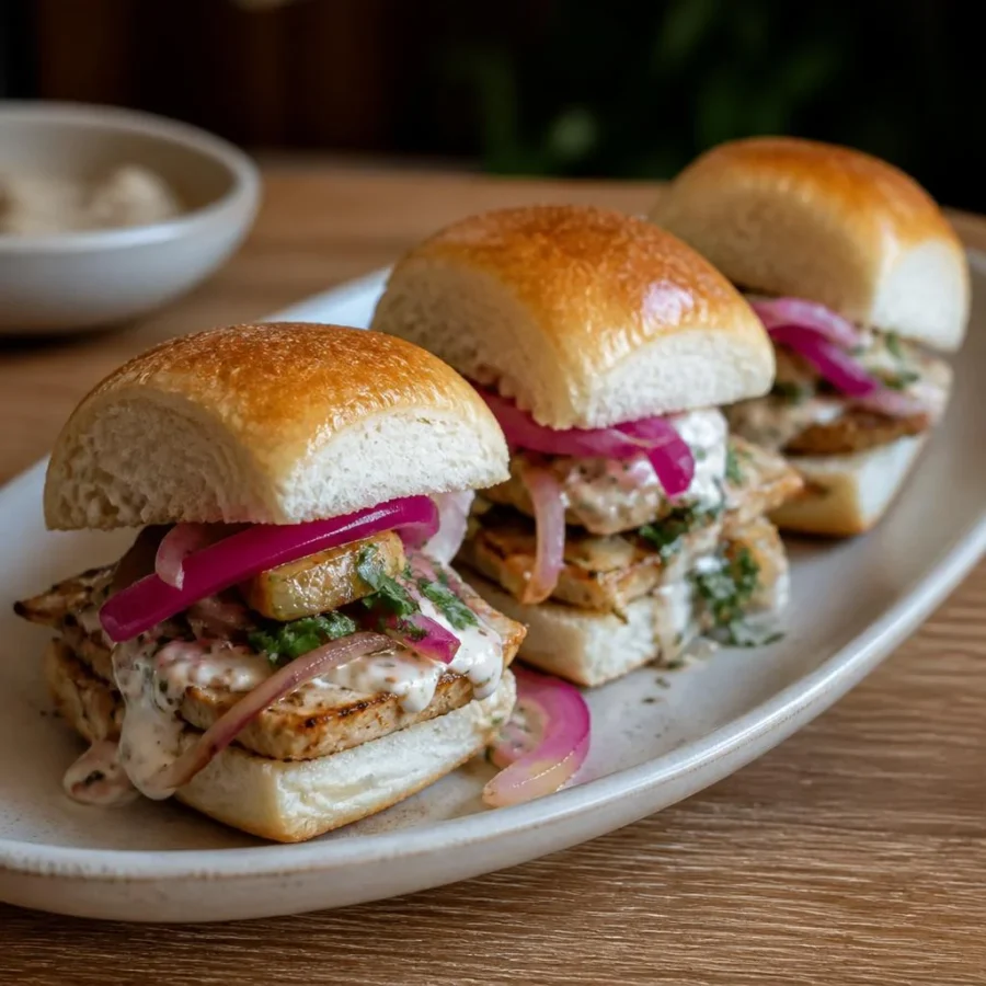 Mini Shawarma Sliders