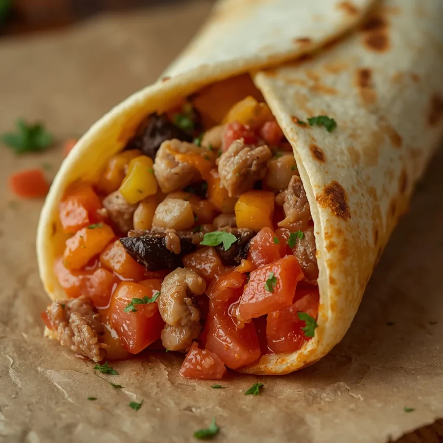 Mission-Style Burrito