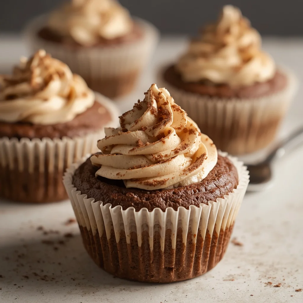 Mississippi Mud Pie Cups with Espresso Cream