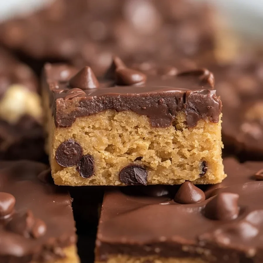 No-Bake Protein Cookie Dough Bars