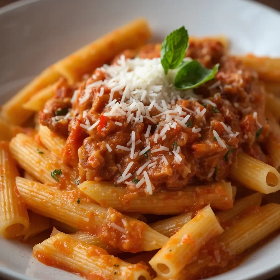 Penne Bolognese