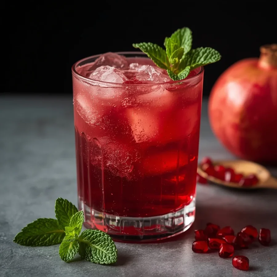 Pomegranate Mint Cooler