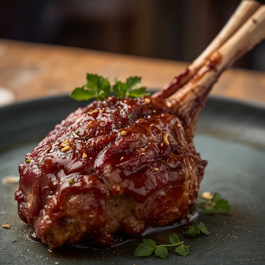 Slow-Roasted Lamb Leg