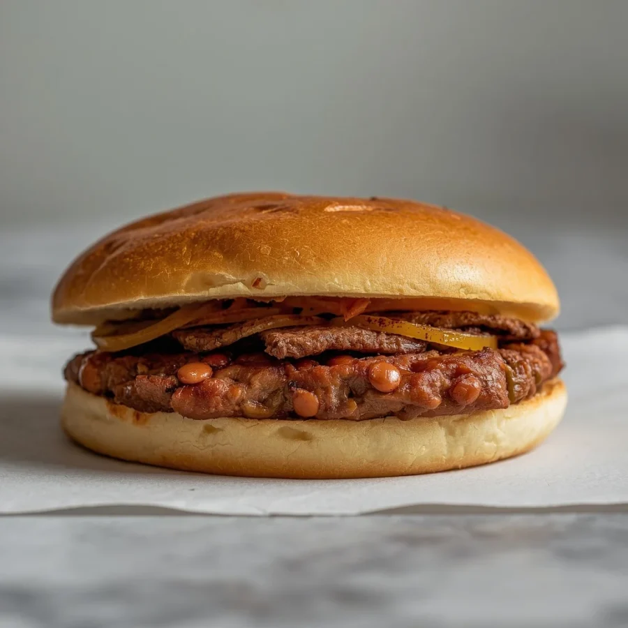 Sourdough Discard Halal Beef Patty Melt Pockets