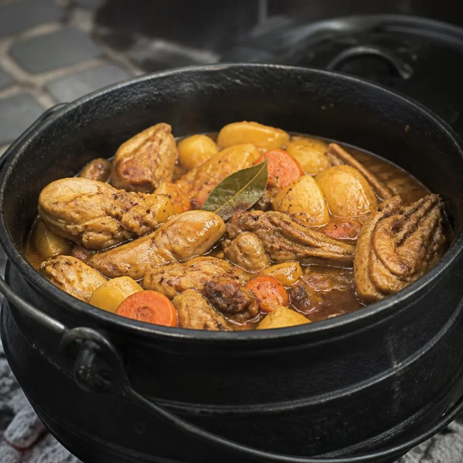 South African Chicken Potjie
