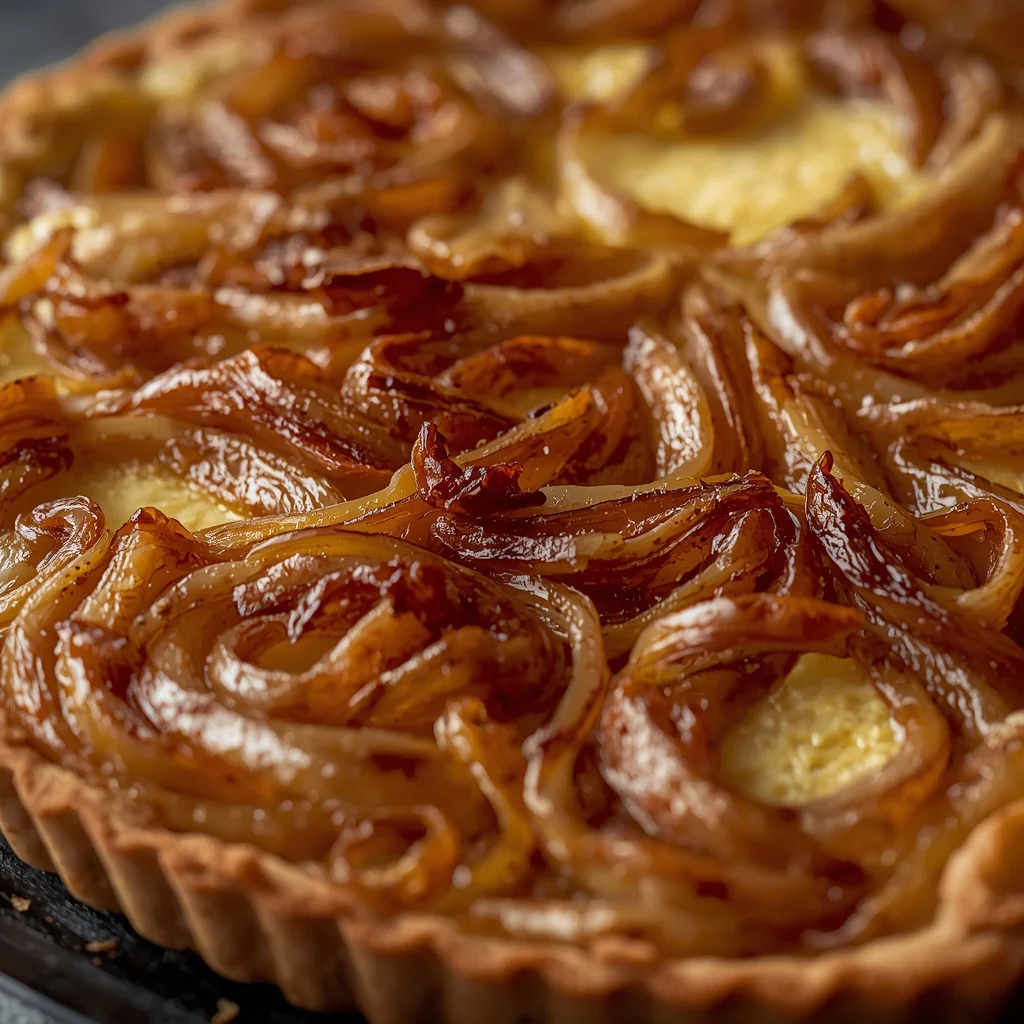 Southern Caramelized Onion and Goat Cheese Tart