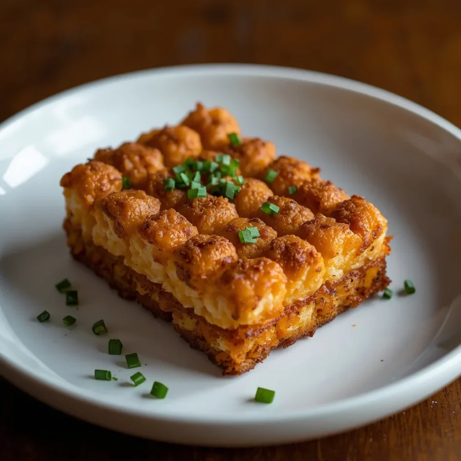 Tater Tot Hotdish