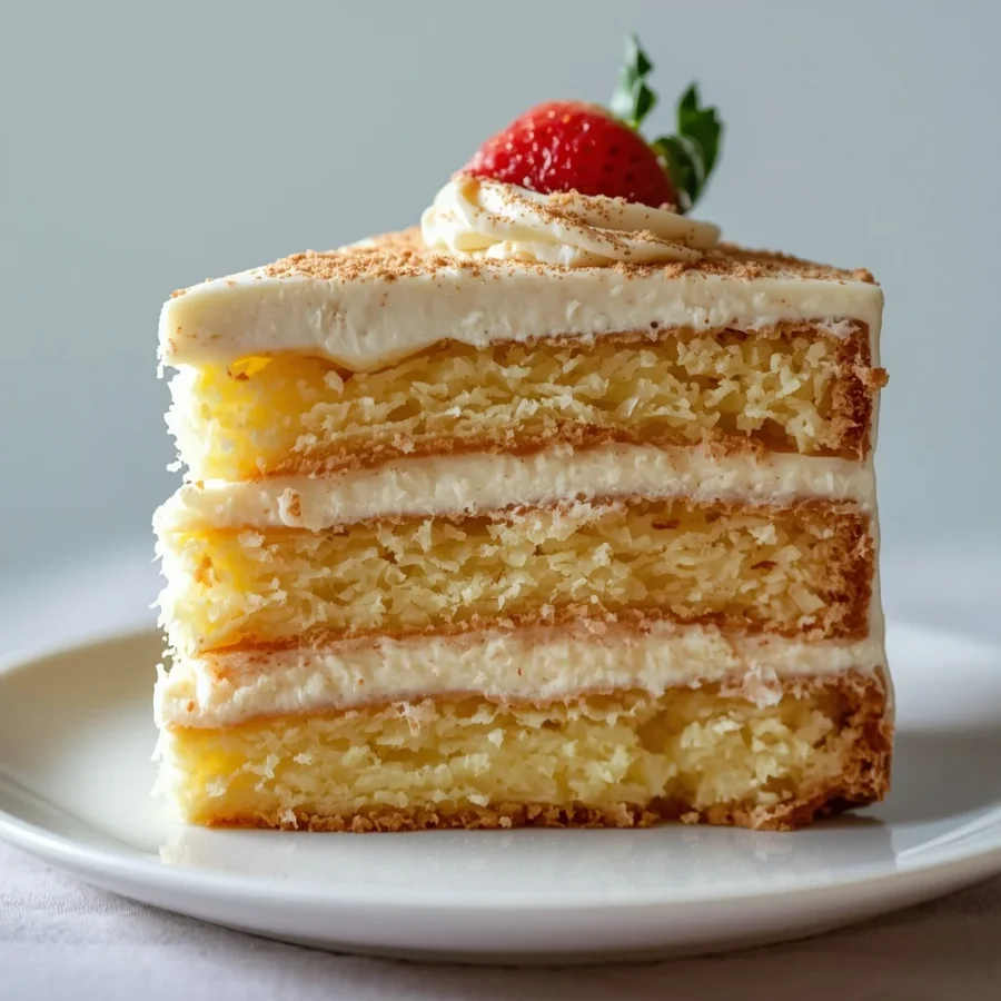 Tres Leches Poke Cake
