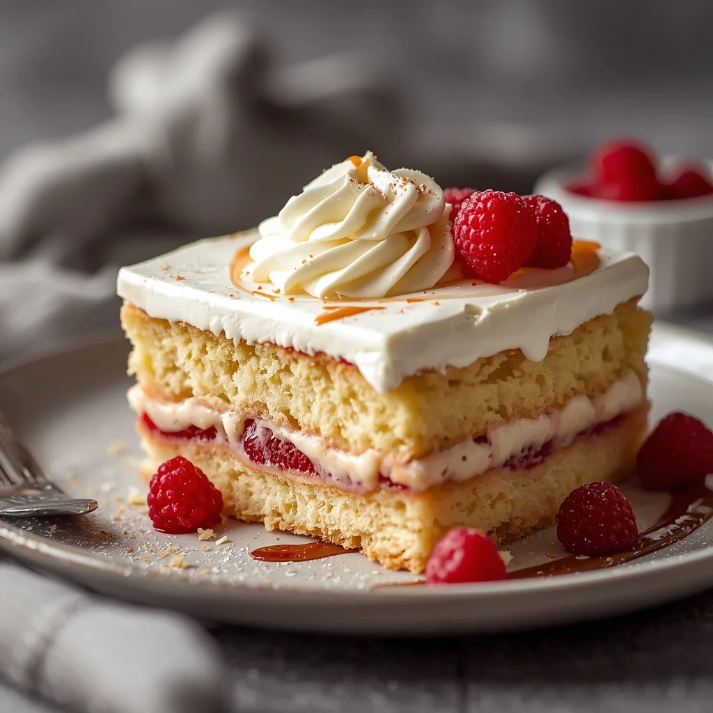 Tres Leches Poke Cake