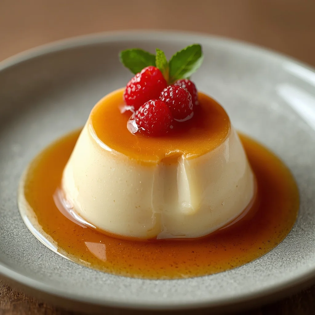Vanilla Gelatin-Free Panna Cotta