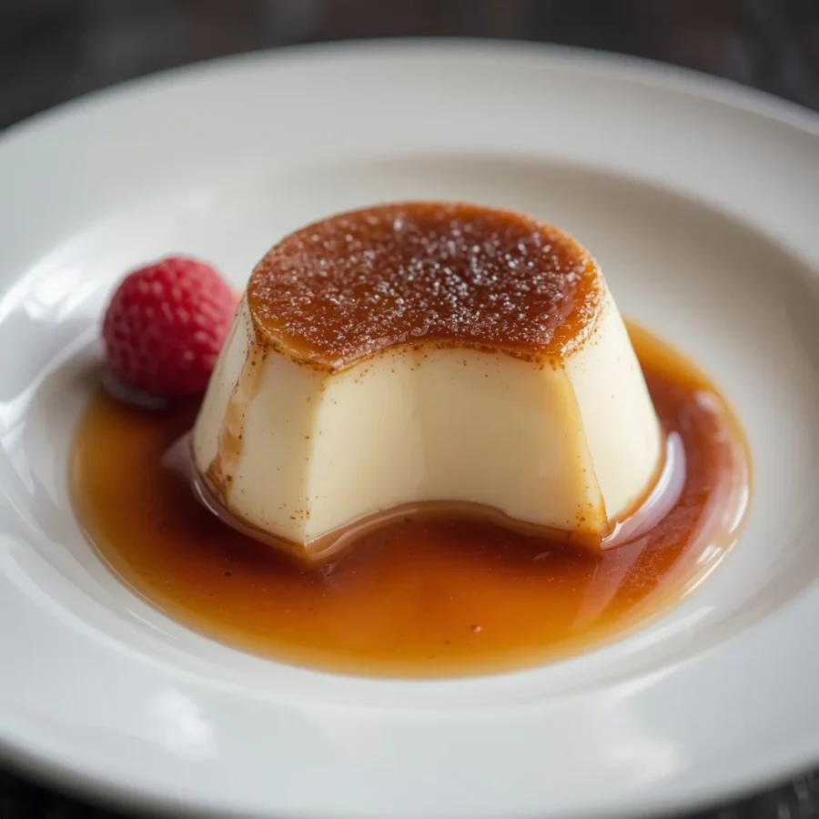 Vanilla Gelatin-Free Panna Cotta