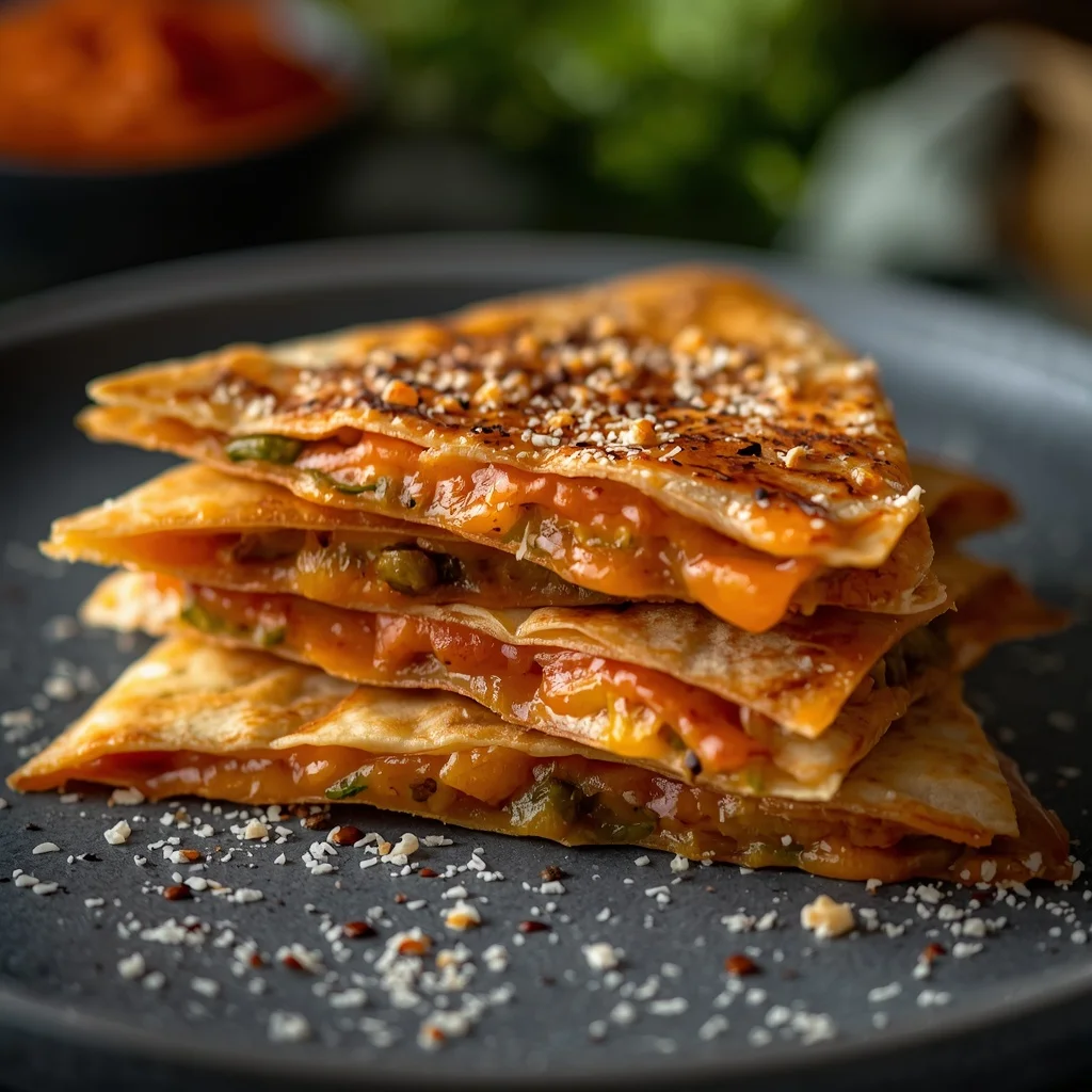Jack-o'-Lantern Quesadillas