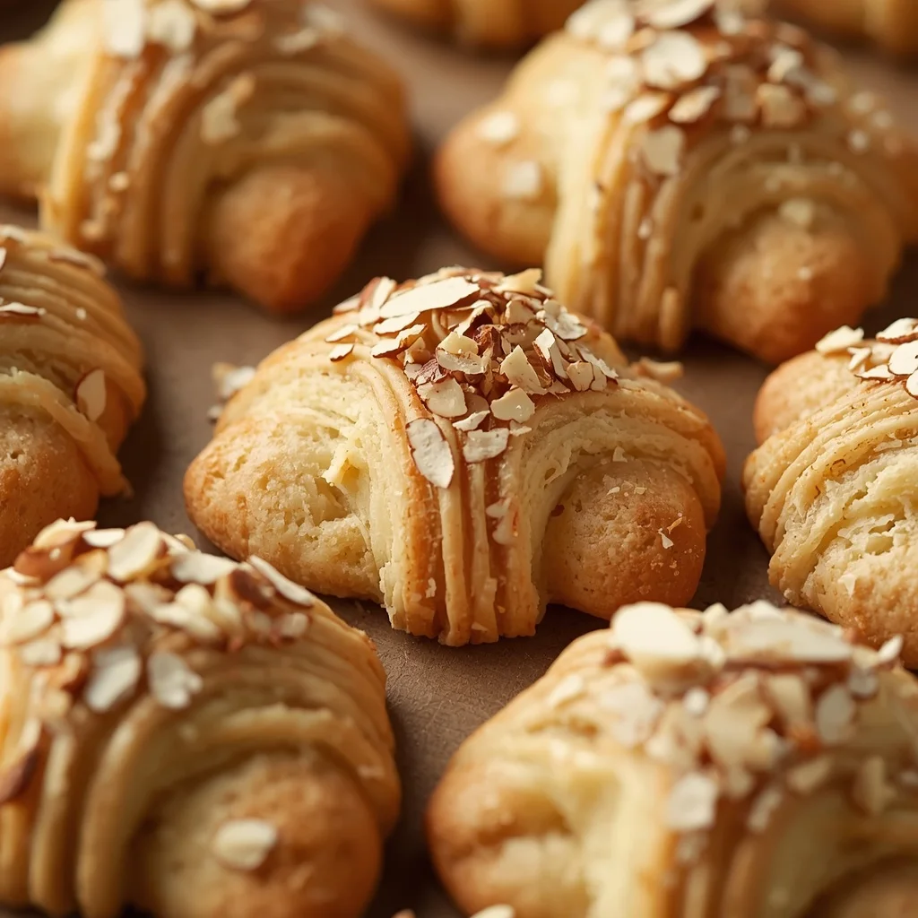Almond Crescent Cookies
