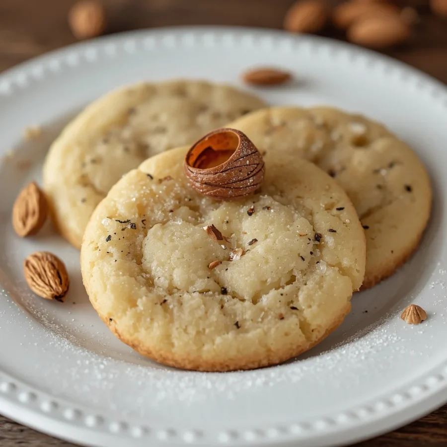 Almond Flour Christmas Shortbread