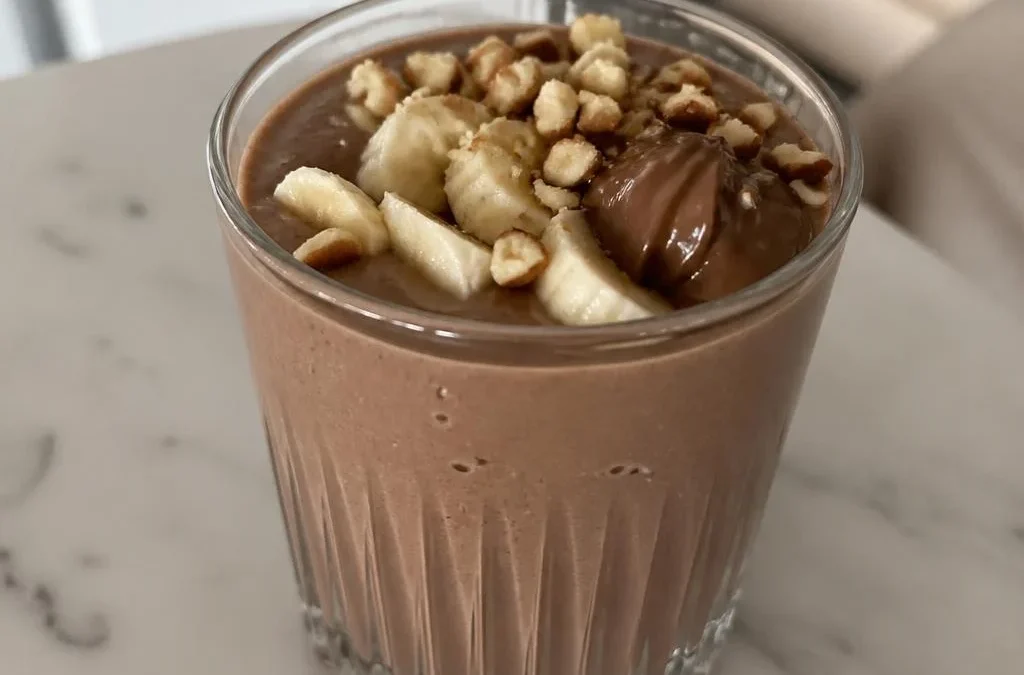 Banana Nutella-Style Smoothie