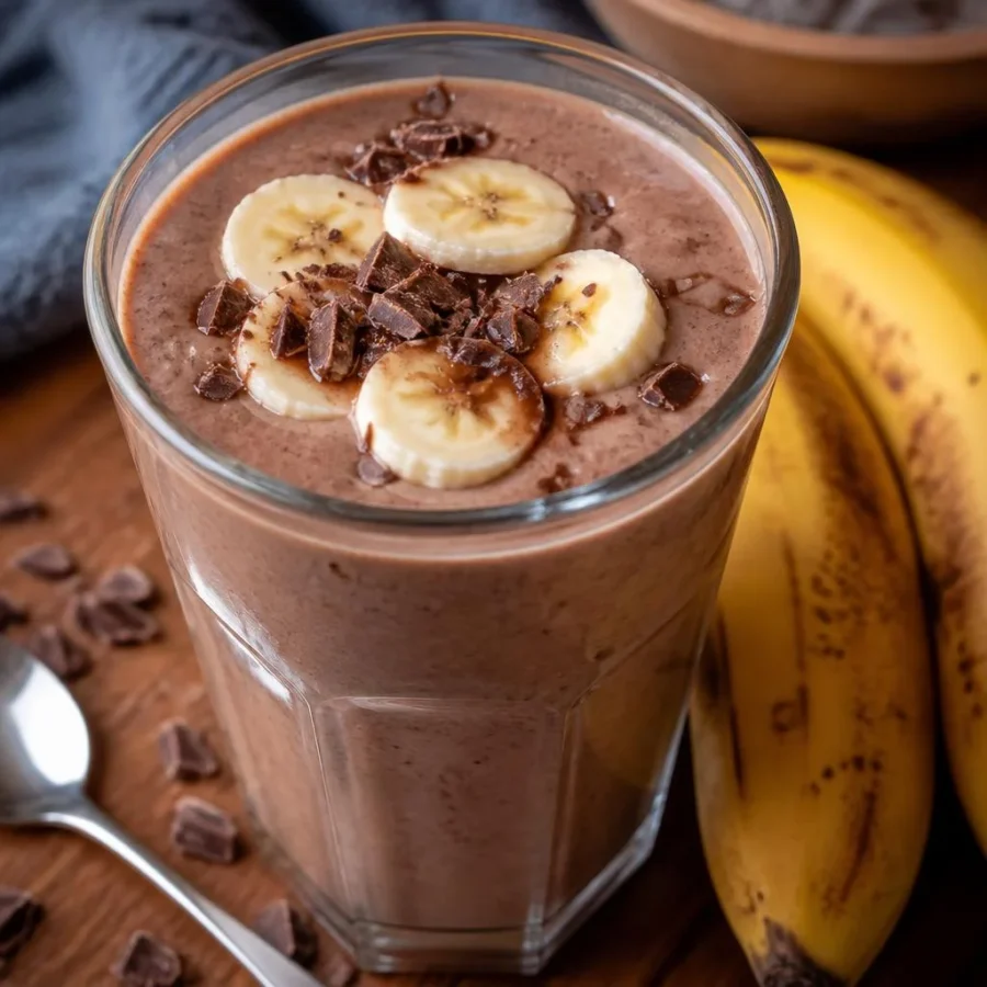 Banana Nutella-Style Smoothie