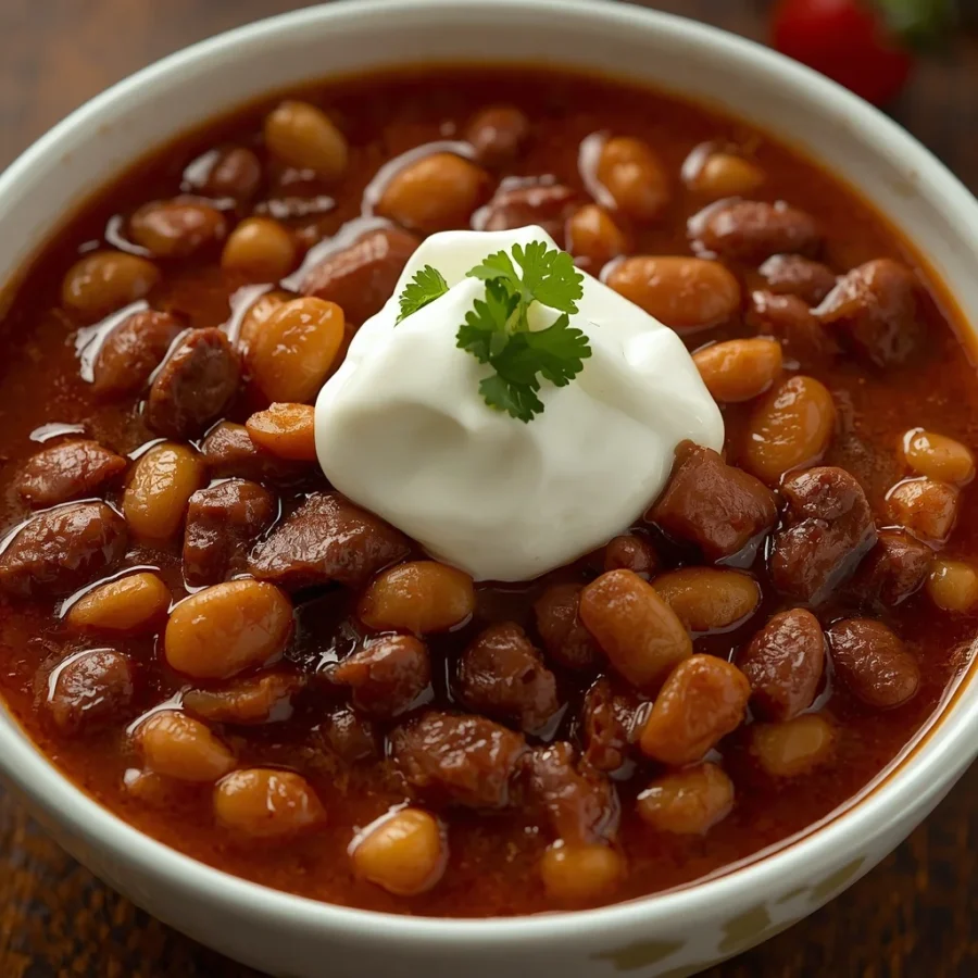 Beef Chili with Beans