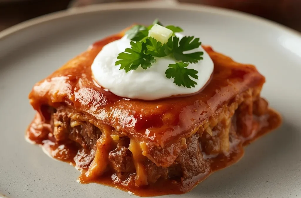 Beef Enchilada Casserole