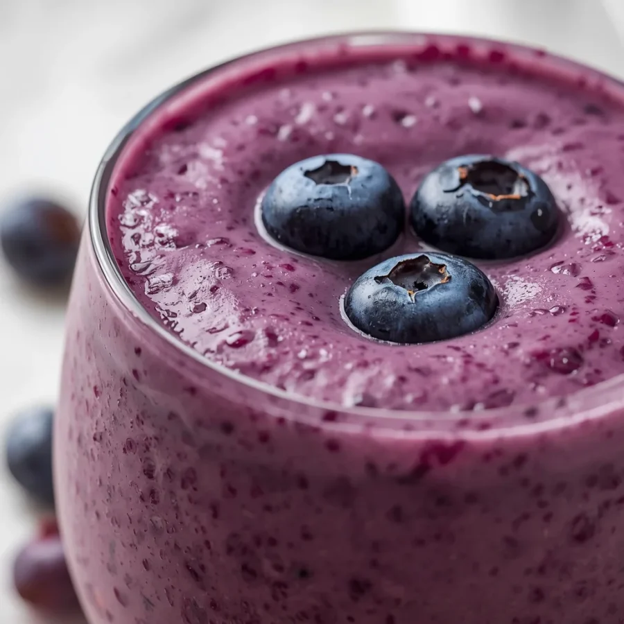 Blueberry Vanilla Smoothie