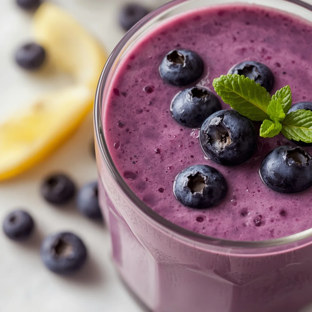 Blueberry Vanilla Smoothie