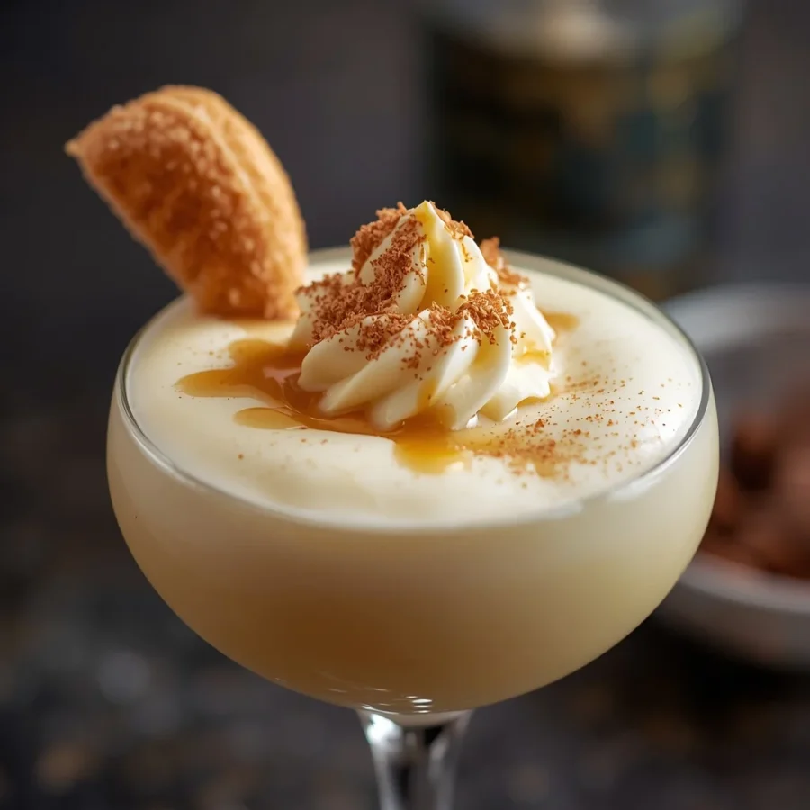 Bourbon Butterscotch Eggnog