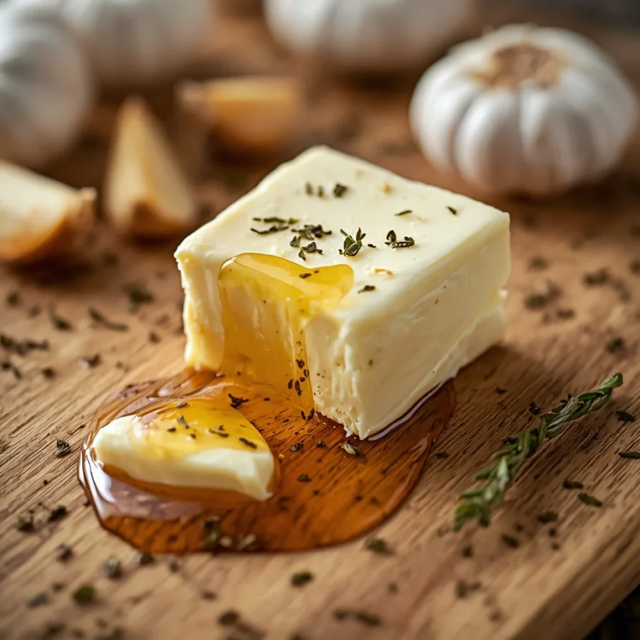 Butter Board with Roasted Garlic & Herb Honey