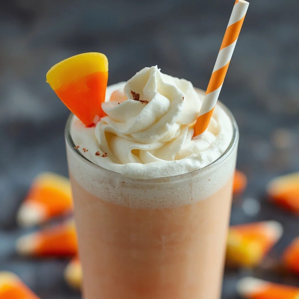 Candy Corn Milkshake