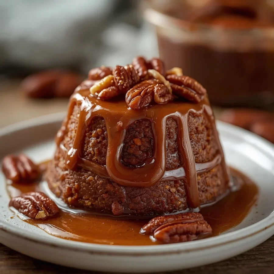 Caramel Pecan Sticky Toffee Pudding