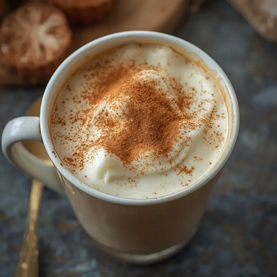 Chai Eggnog Latte