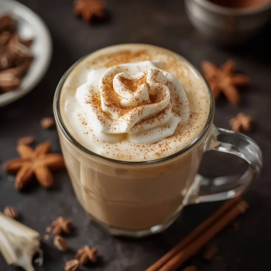 Chai Eggnog Latte