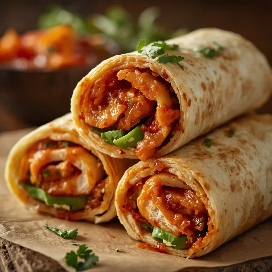 Chicken Fajita Roll-Ups