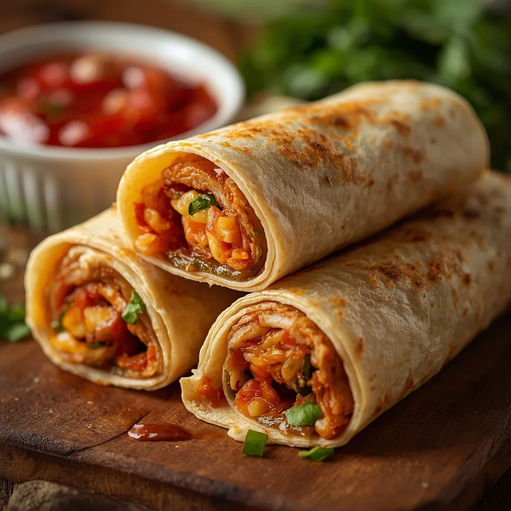 Chicken Fajita Roll-Ups