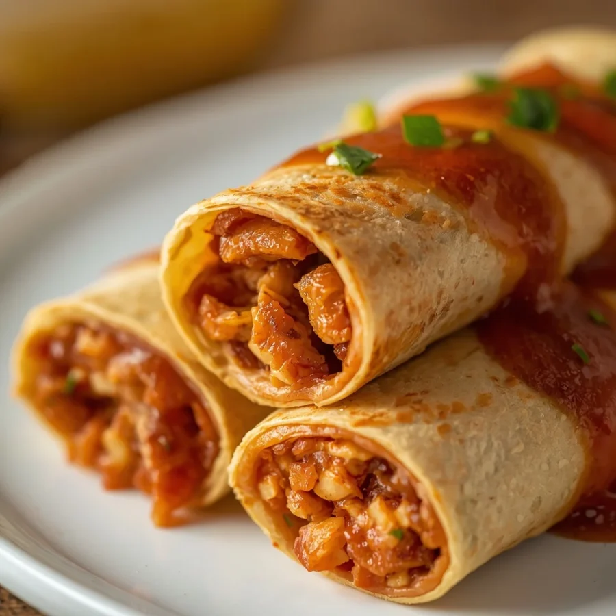 Chicken Fajita Roll-Ups