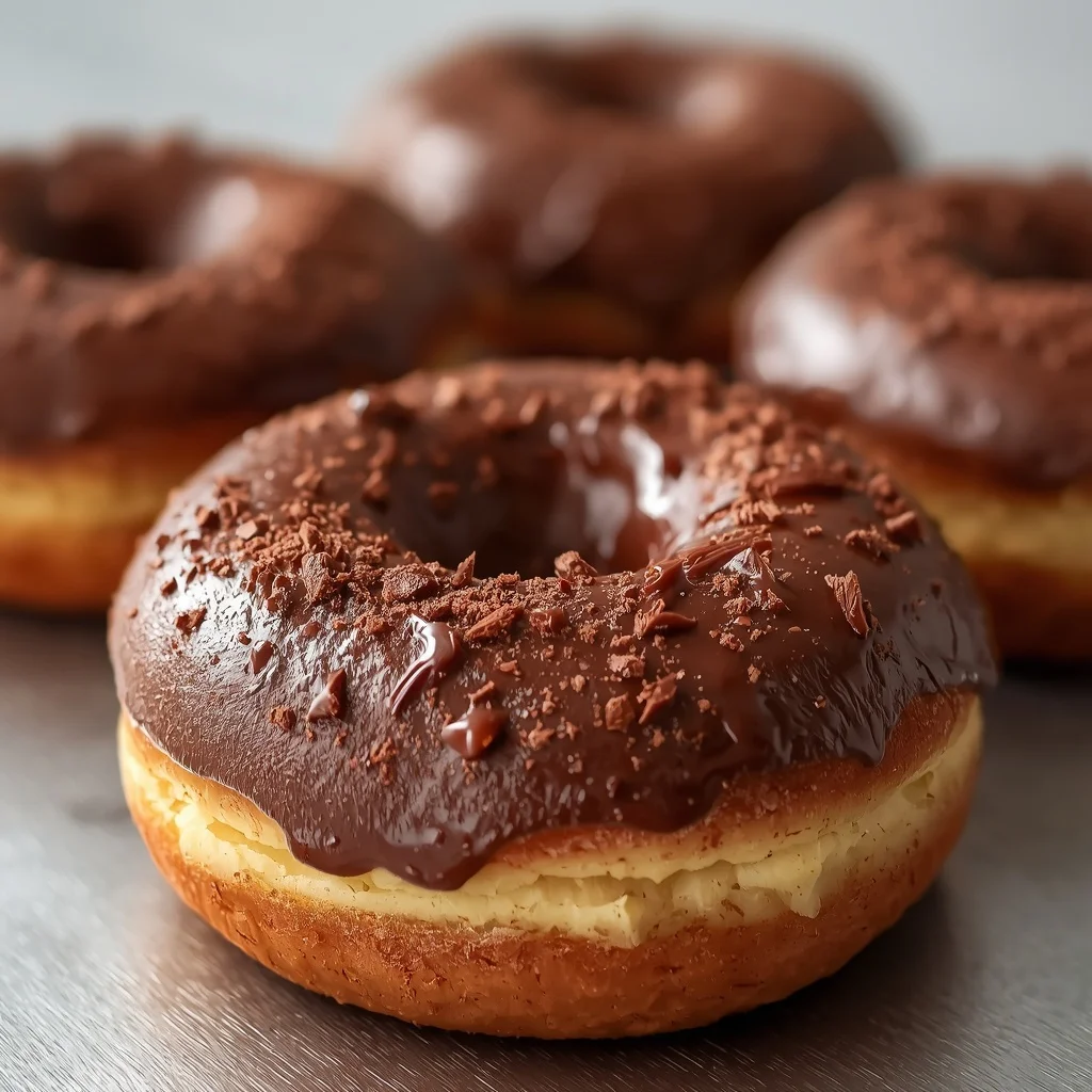 Chocolate Frosted Donuts