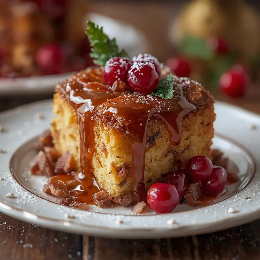 Christmas Bread Pudding