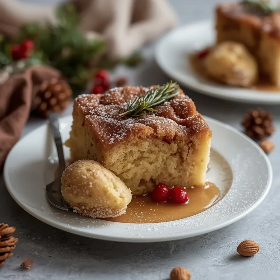 Christmas Bread Pudding