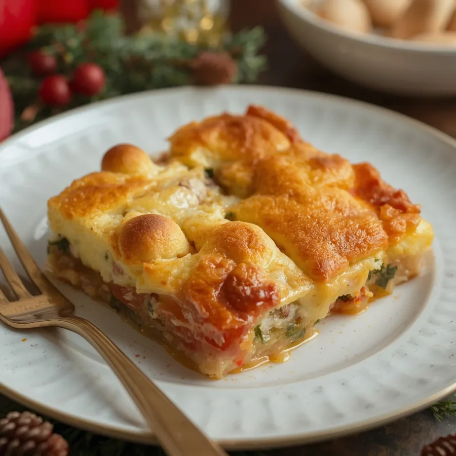 Christmas Breakfast Casserole