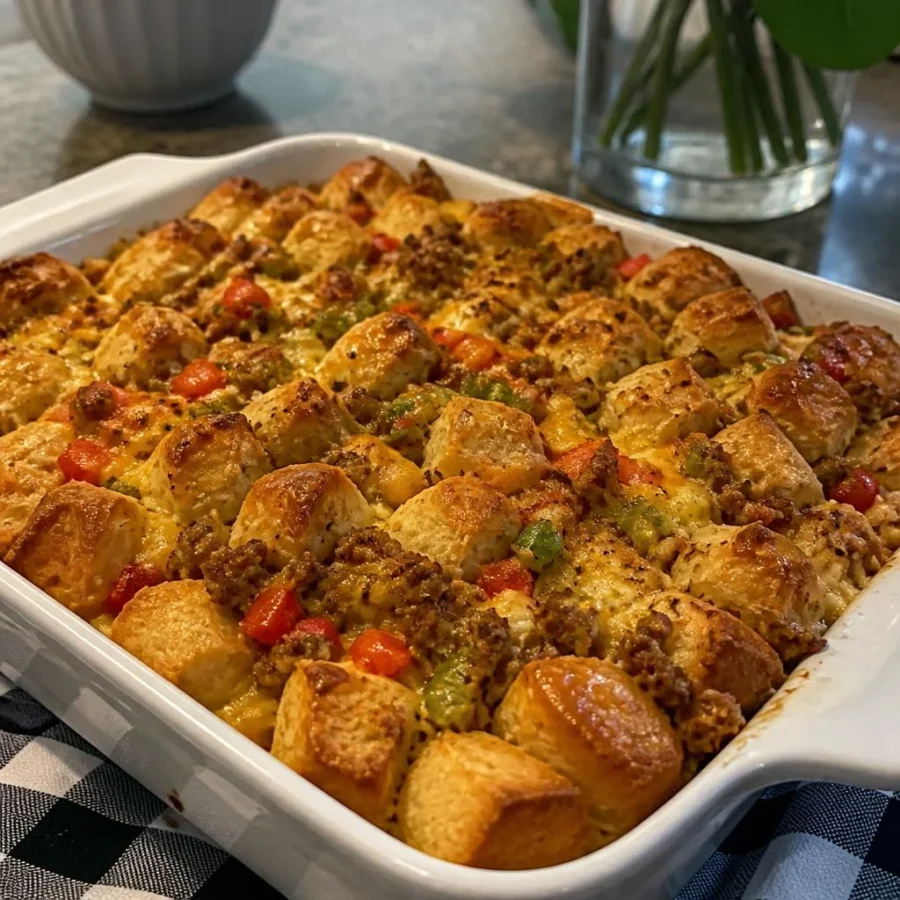 Christmas Breakfast Casserole