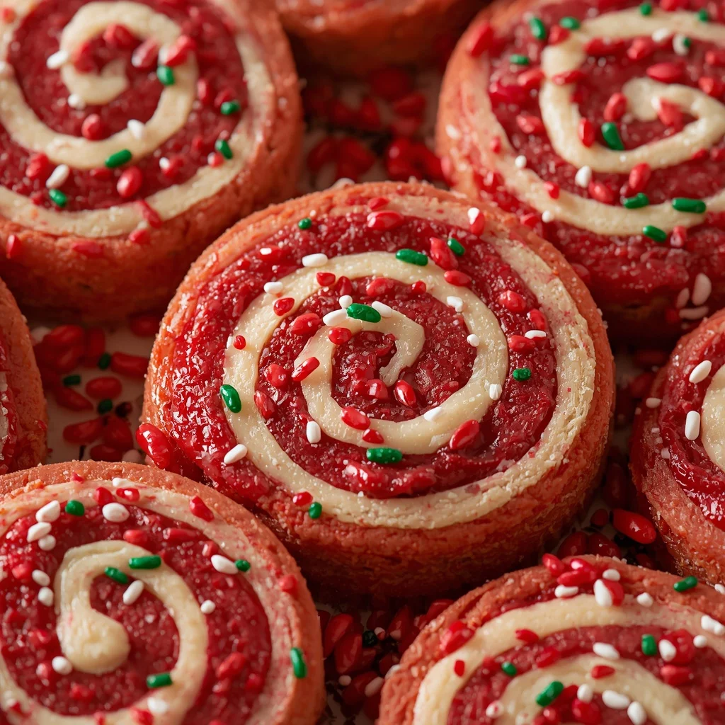 Christmas Pinwheel Cookies