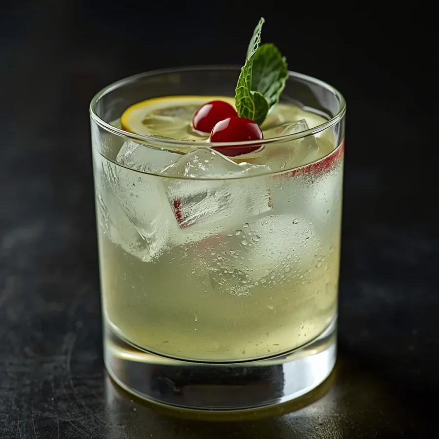 Christmas Tree Gin Tonic