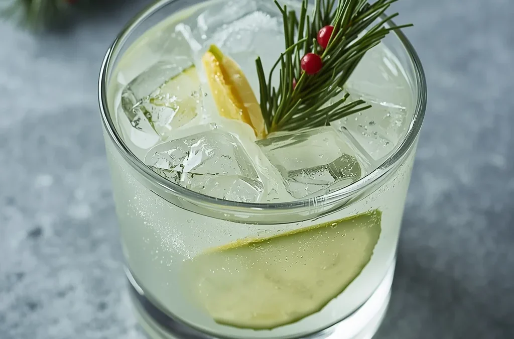 Christmas Tree Gin Tonic
