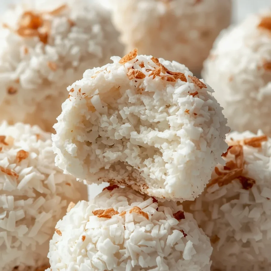 Coconut Snowball Bars