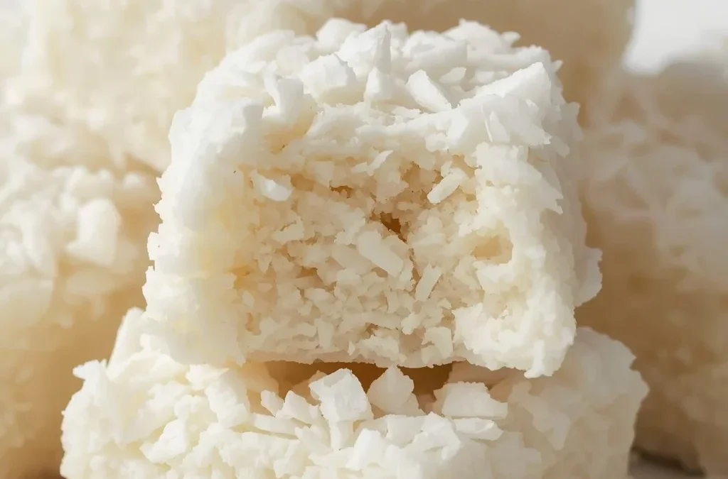 Coconut Snowball Bars