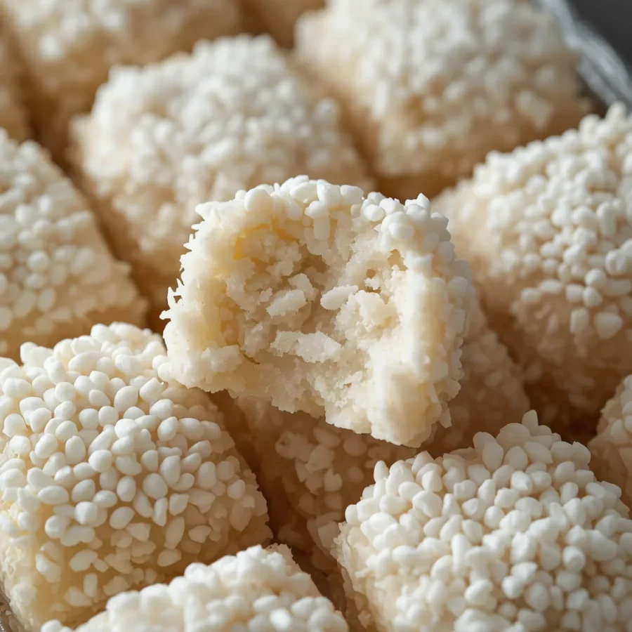 Coconut Snowball Bars