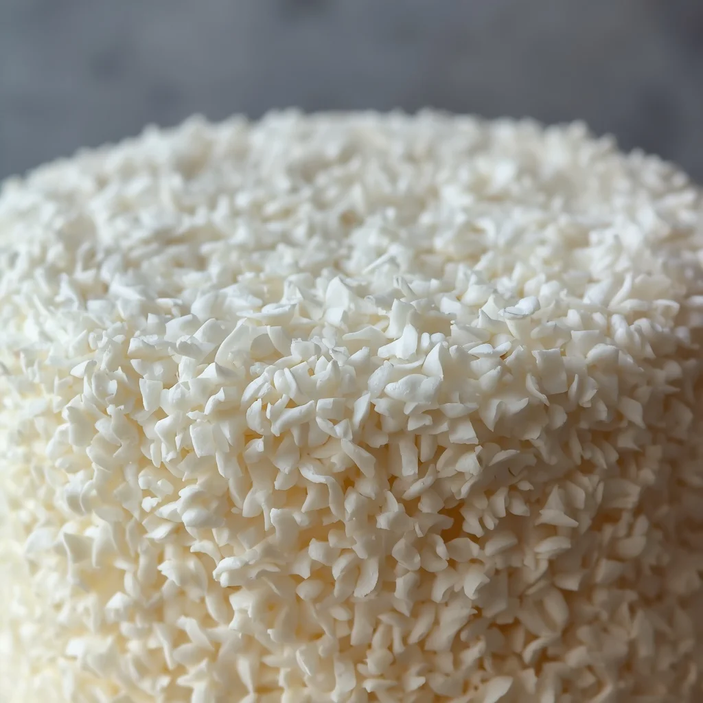 Coconut Snowstorm Angel Food Cake